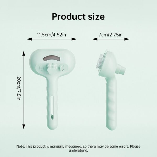Upgraded Pet Electric Grooming Comb