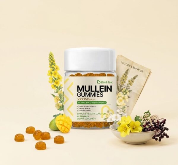 Mullein Gummies for Lungs