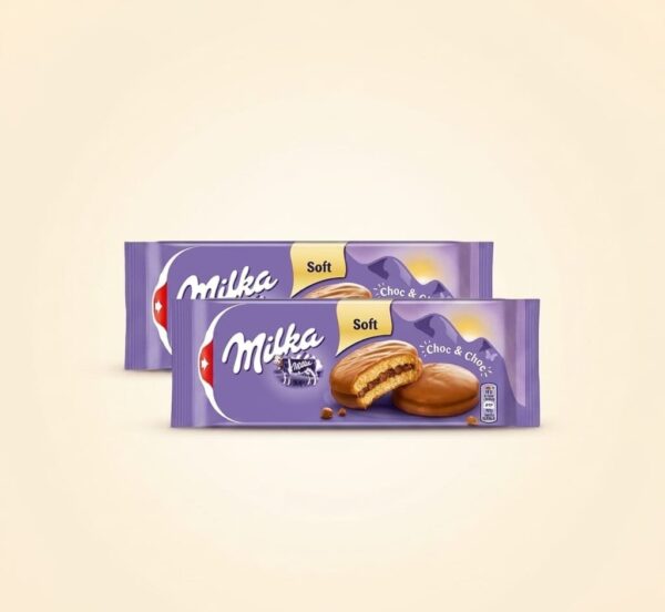 Milka Choc & Choc biscuits