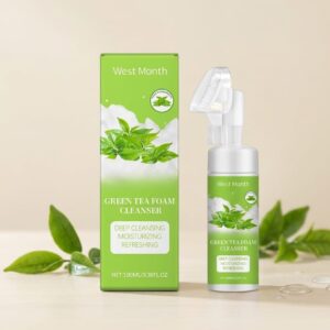 WestMonth-Green-Tea-Foam-Cleanser-Gently-Cleanses-Facial-Skin-Delicate-Pores-Refreshing-And-Moisturizing-2.jpeg Green Tea Foam Cleanser